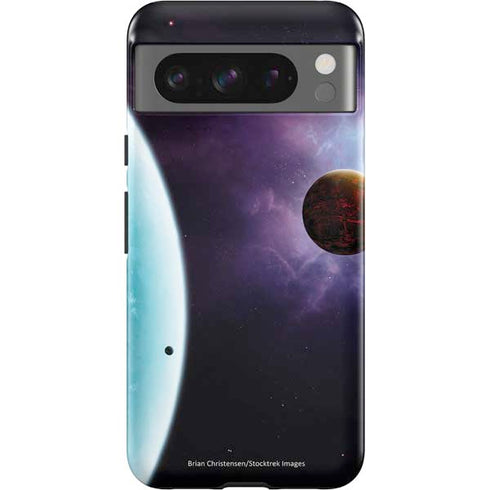 StockTrek Two Planets Born from the Same Star Pixel Cases